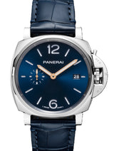 Panerai Luminor Due Niebieski 42 mm Stal PAM01274