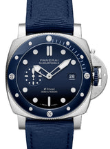 Panerai Submersible Quarantaquattro Niebieski 44 mm Stal PAM01289