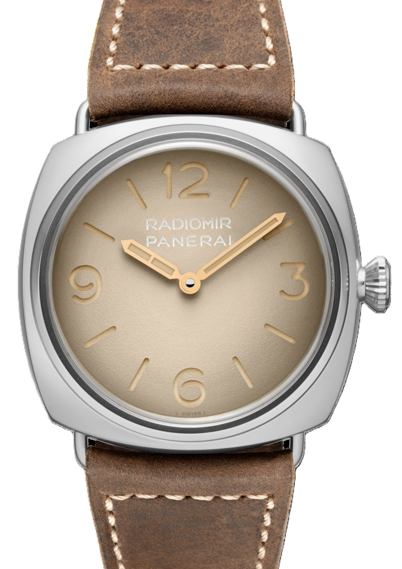 Panerai Radiomir Tre Giorni Szampański 45 mm Stal PAM01350