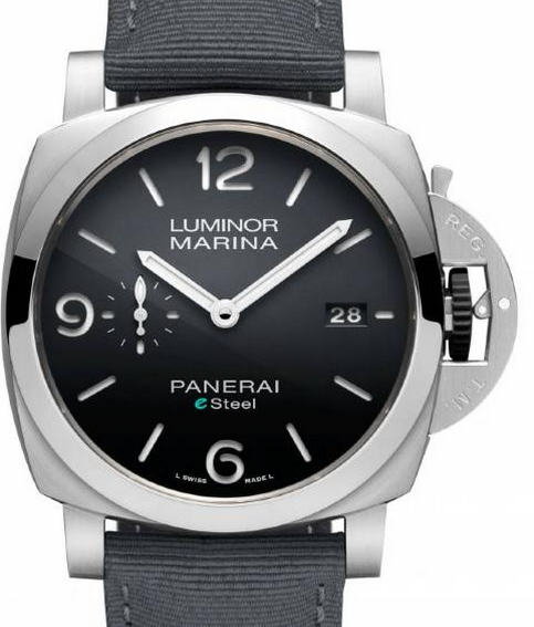 Panerai Luminor Marina Szary 44 mm Stal