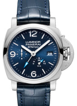 Panerai Luminor 1950 Niebieski 44 mm Stal PAM01361