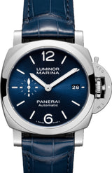 Panerai Luminor Quaranta Niebieski 40 mm Stal PAM01370