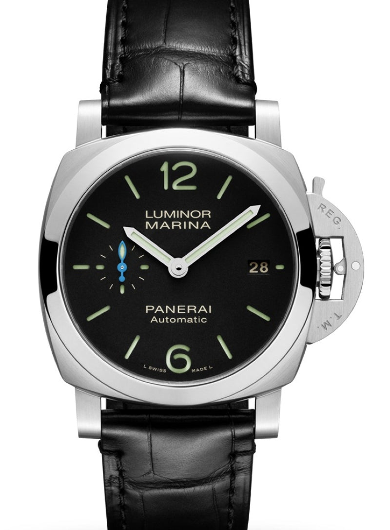 Panerai Luminor 1950 Czarny 40 mm Stal PAM01372