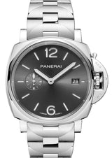 Panerai Luminor Due Szary 42 mm Stal PAM01387