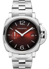Panerai Luminor Due Bordowy 42 mm Stal PAM01539