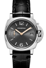Panerai Luminor Due Szary 38 mm Stal PAM01552