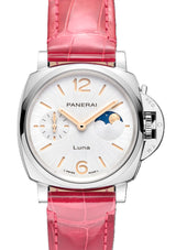 Panerai Luminor 1950 Biały 38 mm Stal PAM01557
