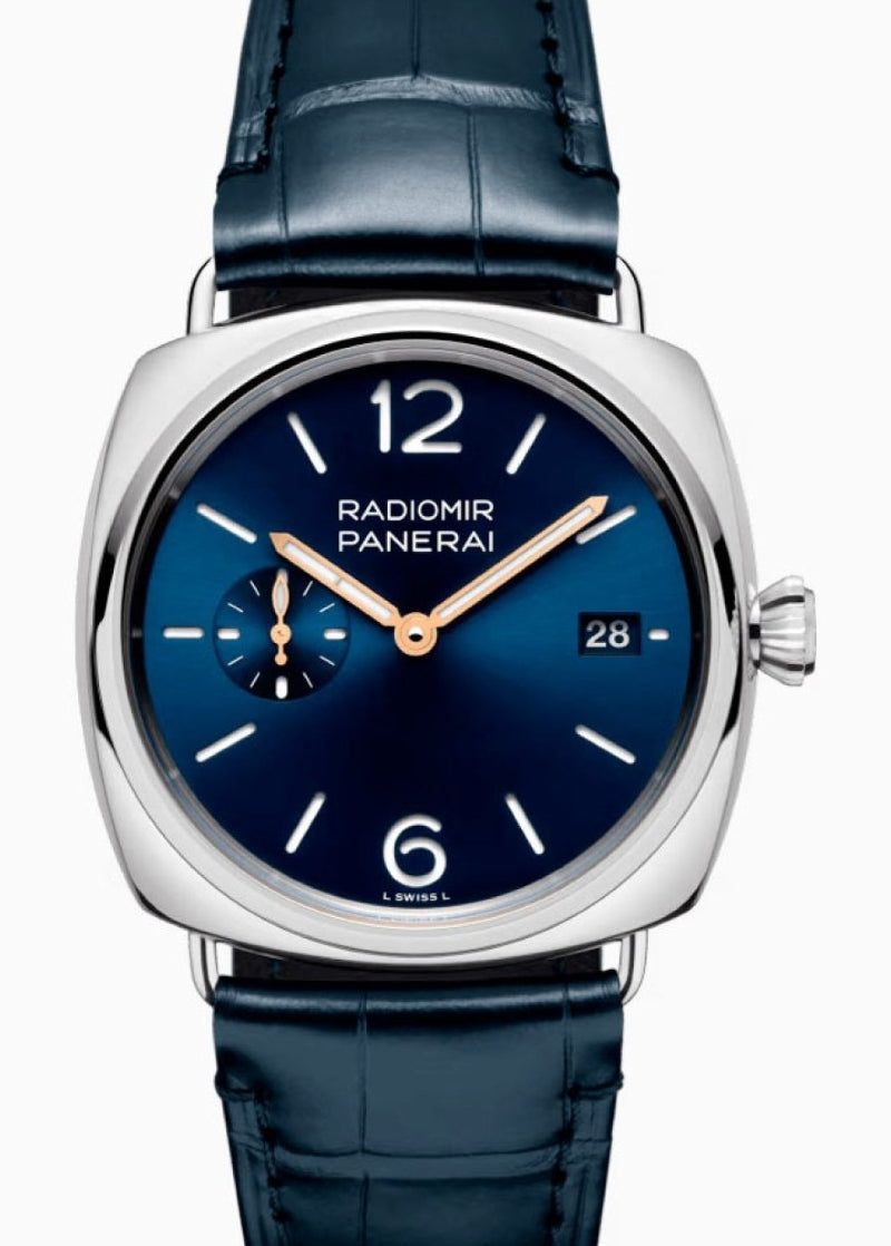 Panerai Radiomir Quaranta Niebieski 40 mm Stal PAM01571