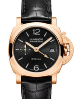 Panerai Table Clock Czarny 40 mm Stal PAM01641