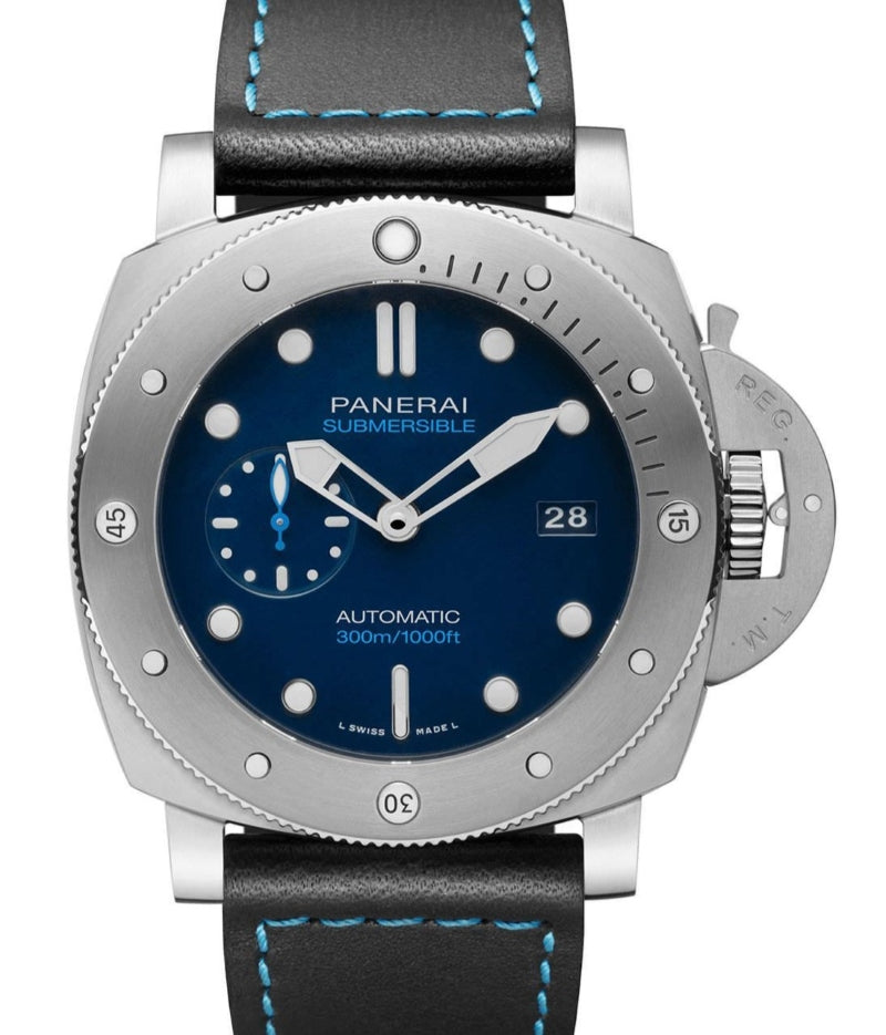 Panerai Submersible BMG-Tech Niebieski 47 mm Stal PAM02692