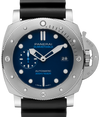Panerai Submersible BMG-Tech Niebieski 47 mm Stal