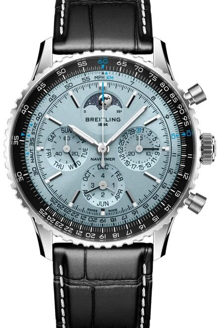 Breitling Navitimer Niebieski 43 mm Stal PB1920251C1P1