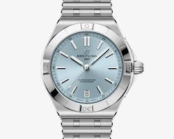 Breitling Chronomat Biały 40mm Stal szlachetna i platyna PB3114101C1A1