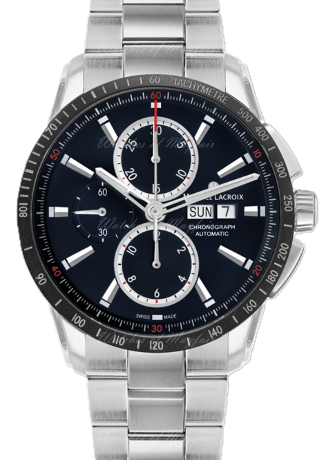 Maurice Lacroix Pontos Niebieski 43 mm Stal