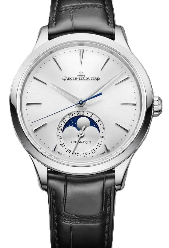 Jaeger-LeCoultre Master Ultra Thin Moon 36mm Stal Srebrny