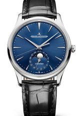 Jaeger-LeCoultre Master Ultra Thin Moon Niebieski 39 mm Stal Q1368480