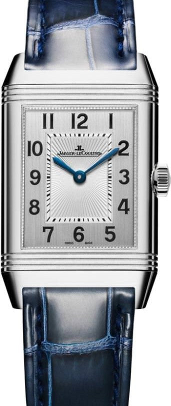 Jaeger-LeCoultre Reverso Classic Medium Duetto Srebrny 40 x 24 mm Stal Q2588422