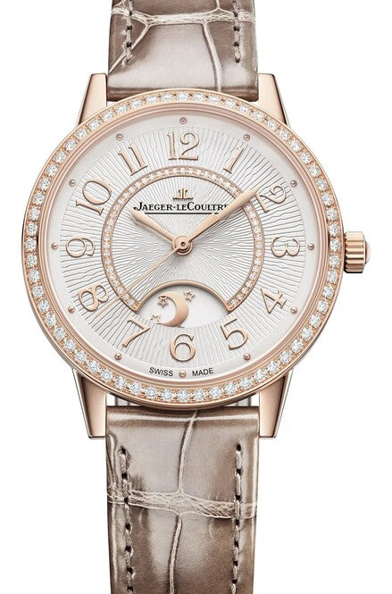 Jaeger-LeCoultre Rendez-Vous Szary 34 mm Złoto różowe Q3442441