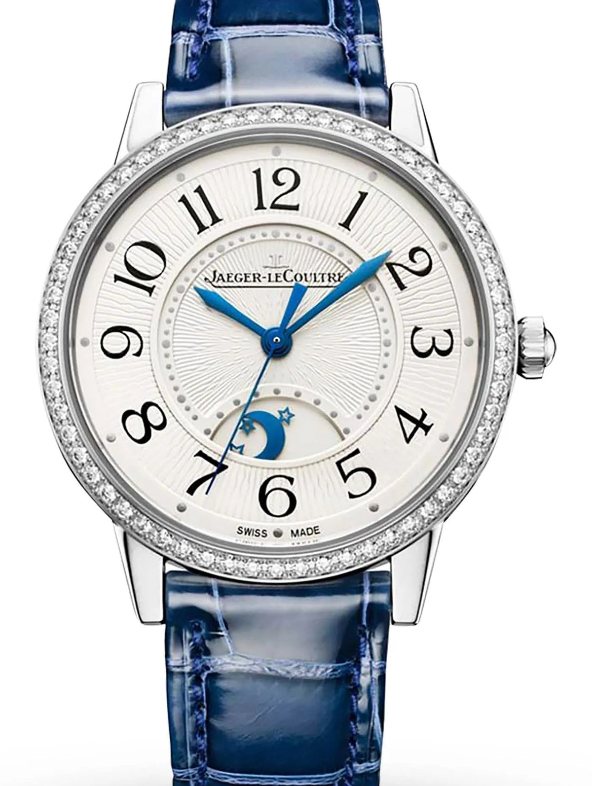 Jaeger-LeCoultre Rendez-Vous Srebrny 34 mm Stal Q3448430