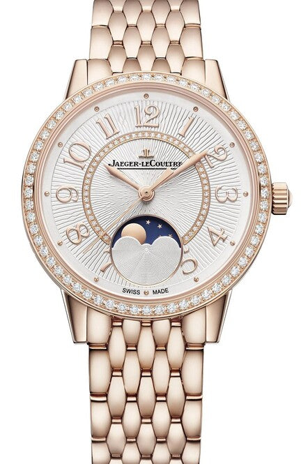 Jaeger-LeCoultre Rendez-Vous Szary 34 mm Złoto różowe Q3572131