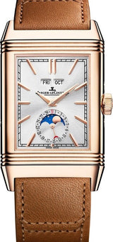 Jaeger-LeCoultre Reverso Duoface Srebrny 49 mm Złoto różowe Q3912532