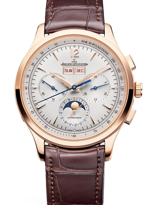 Jaeger-LeCoultre Master Control Szary 40 mm Złoto różowe Q4132530