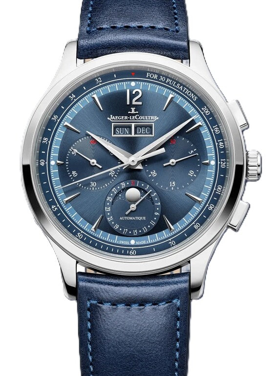 Jaeger-LeCoultre Master Control  Chronograph  Calendar 40 mm Stal Niebieski