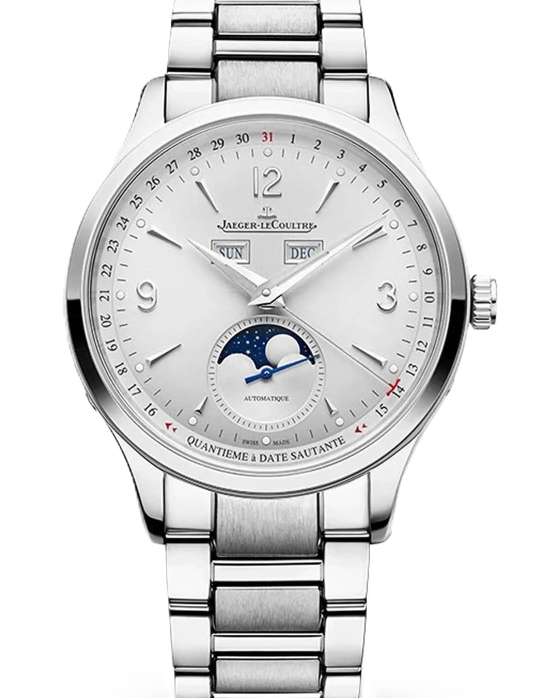 Jaeger-LeCoultre Master Calendar Srebrny 40 mm Stal Q4148120