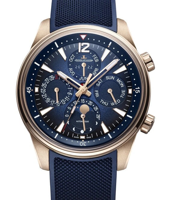 Jaeger-LeCoultre Polaris Niebieski 42 mm Złoto różowe Q9082680