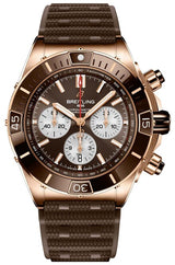 Breitling Chronomat Brąz 44mm Zloto czerwone RB0136E31Q1S1