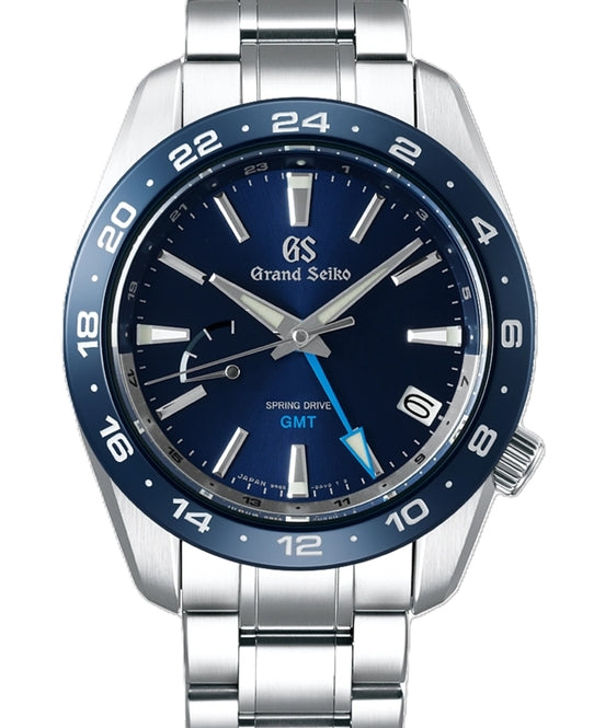Grand Seiko Sport Collection Niebieski 40.5 mm Stal SBGE255