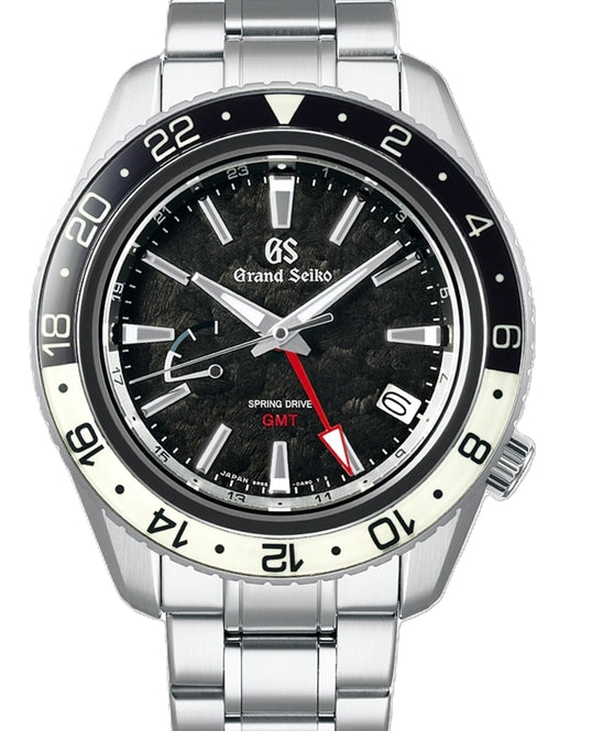 Grand Seiko Evolution 9 Collection Czarny 44 mm Stal SBGE277