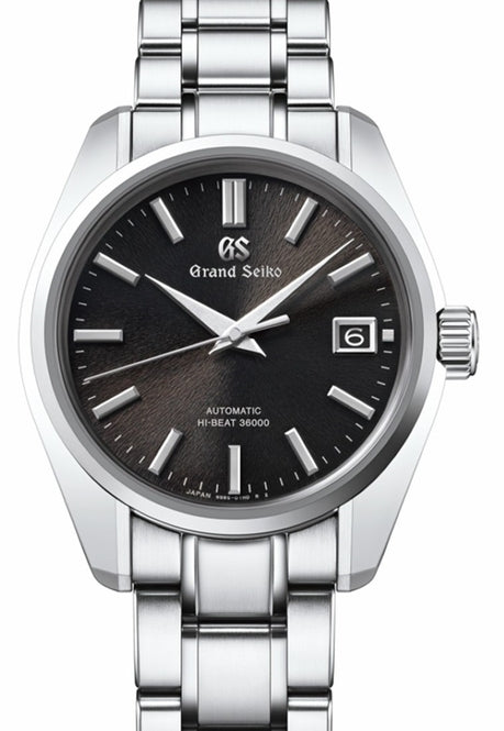 Grand Seiko Heritage Collection Czarny 40 mm Stal SBGH301
