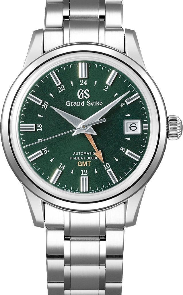 Grand Seiko Elegance Collection Zielony 39.5 mm Stal SBGJ251