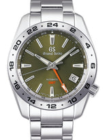 Grand Seiko Sport Collection Zielony 40.5 mm Stal SBGM247