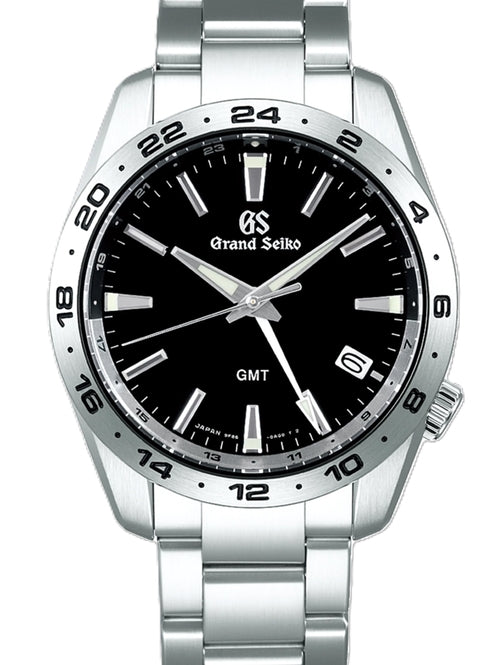 Grand Seiko Sport Collection Czarny 39 mm Stal SBGN027