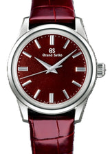 Grand Seiko Elegance Collection Czerwony 37.5 mm Stal SBGW287