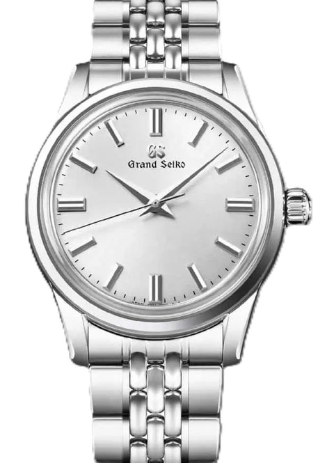 Grand Seiko Elegance Collection Biały 37.3 mm Stal SBGW305