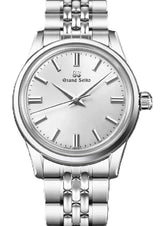Grand Seiko Elegance Collection Biały 37.3 mm Stal SBGW305