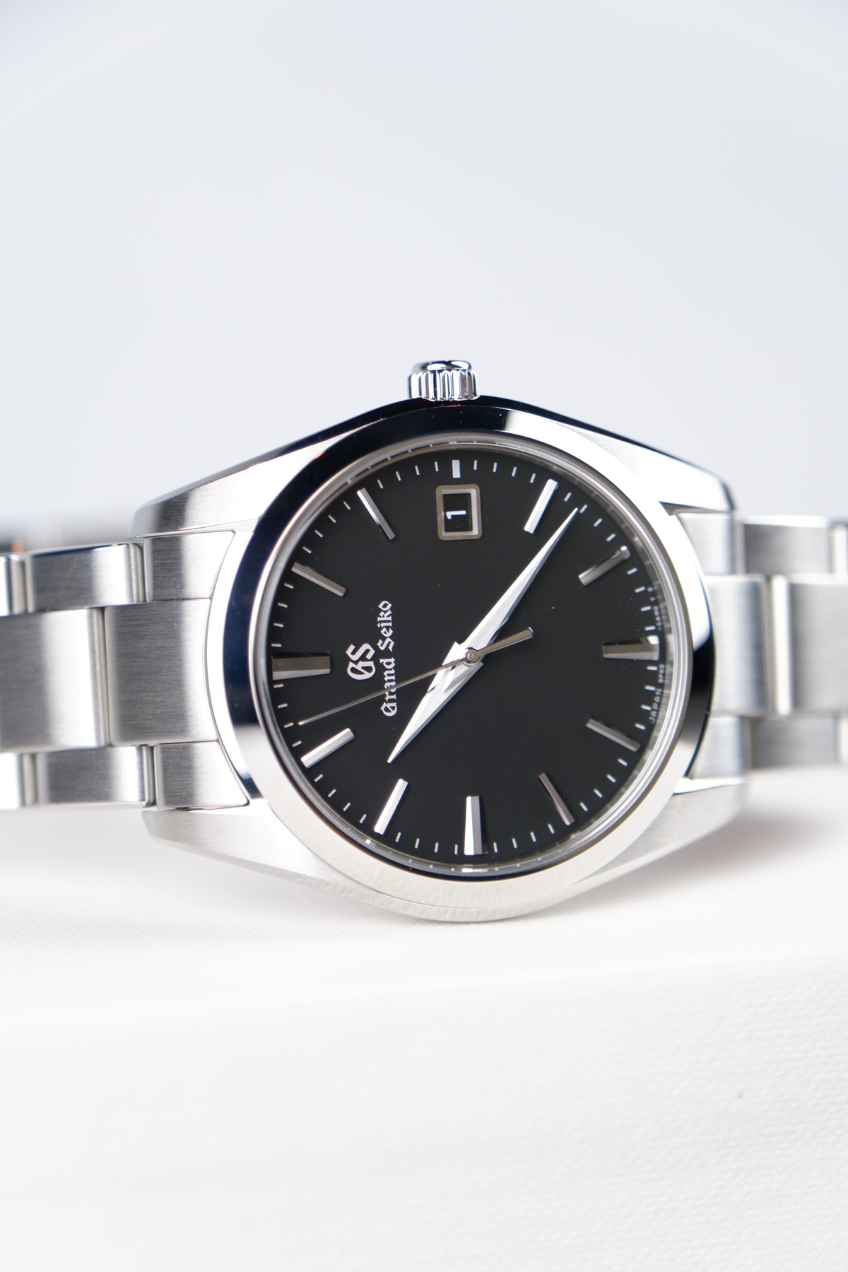 Grand Seiko Heritage Collection Czarny 37 mm Stal SBGX261