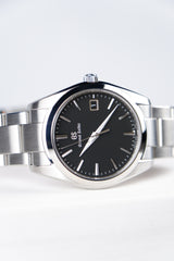 Grand Seiko Heritage Collection Czarny 37 mm Stal SBGX261