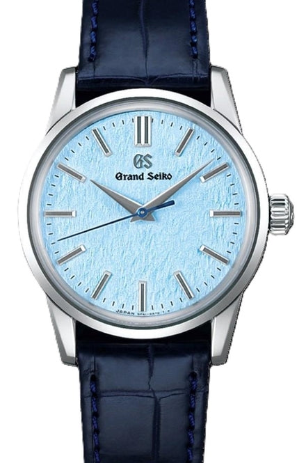 Grand Seiko Elegance Collection Niebieski 34 mm Stal SBGX353