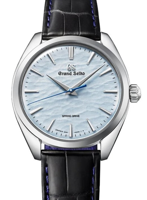 Grand Seiko Elegance Collection Niebieski 38.5 mm Stal SBGY007