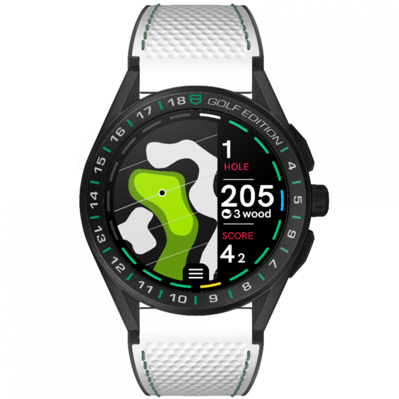 Tag Heuer Connected Czarny 45 mm Tytan