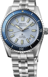 Seiko Prospex Marinemaster Niebieski 39 mm Stal SJE099J1