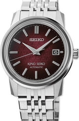 King Seiko Czerwony 38 mm Stal SJE103J1