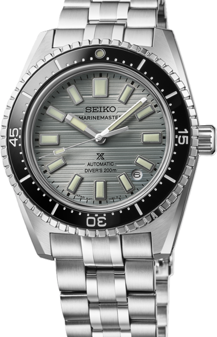 Seiko Prospex Marinemaster Szary 39 mm Stal SJE117J1