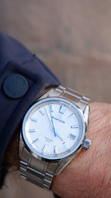 Grand Seiko Evolution 9 Collection Biały 40 mm Stal SLGA009