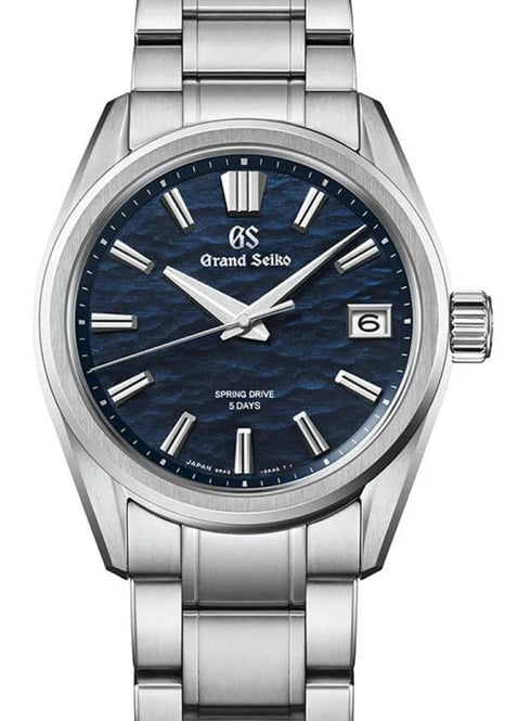 Grand Seiko Evolution 9 Collection Niebieski 40 mm Stal SLGA021
