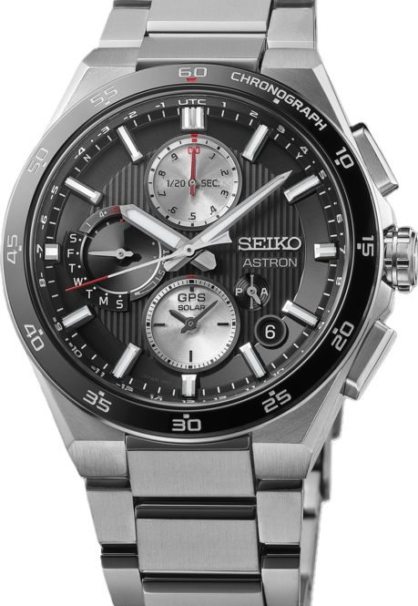 Seiko Astron Czarny 43 mm Tytan SSH151J1